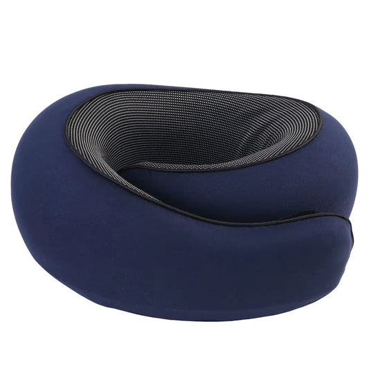 Almohada Cervical De Viaje Memory Foam – Soporte Ergonómico Para El Cuello